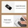 Mini Bag Sealer And Cutter with LED Display USB Rechargeable Sealing Machine for Chip Bags Portable Plastic Bag Resealer 1600mAh Battery