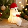 Adorable Specter Reading Book Lamp | Festive Holiday Character, Warm Ambient Glow, with