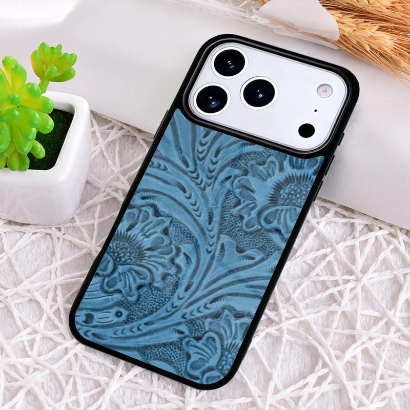 

BROWN HAND TOOLED WESTERN Phone Case for iPhone 17 Air 16 15 11 12 14 13 Pro Max Shockproof Cover iPhone 16 Plus