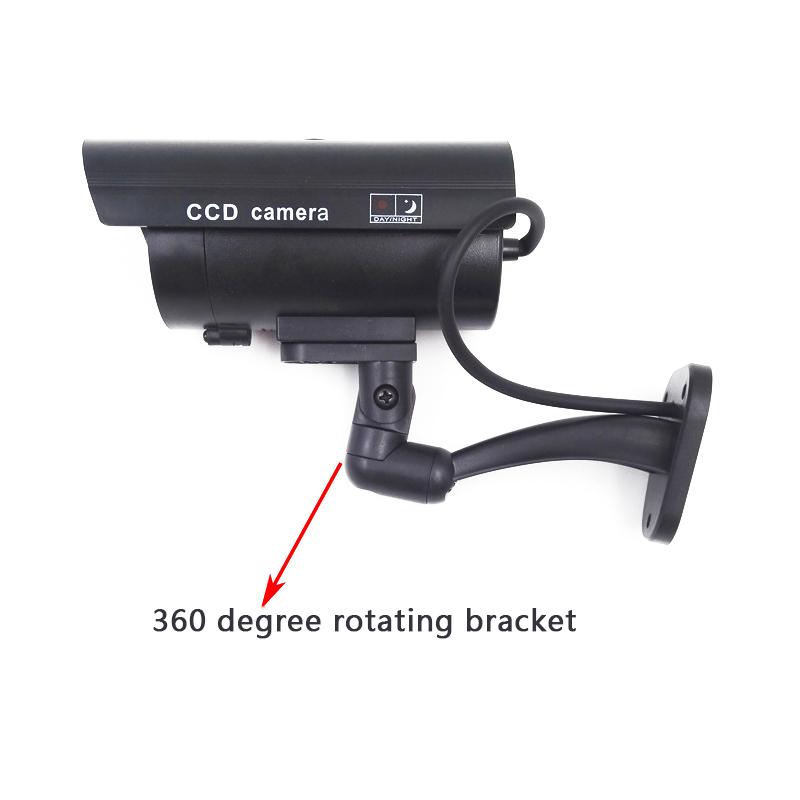 Fake Dummy Camera Bullet Shaped Waterproof Security Cctv Surveillance Camera