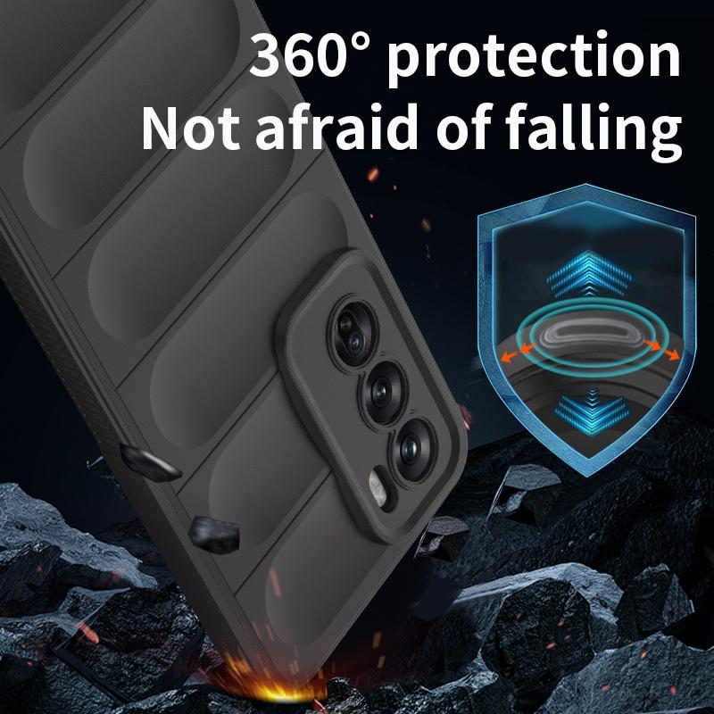 Soft Skin Feeling Flexible Silicone Case for OPPO Reno 12 Pro 5G Reno 11 11F Reno10 Protective Cover Shockproof Fundas Coque