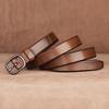 Belt First Layer Cowhide Genuine Leather Tree Paste Leather Pin Buckle Retro Belt Middle-Aged And Young Versatile Belt Men