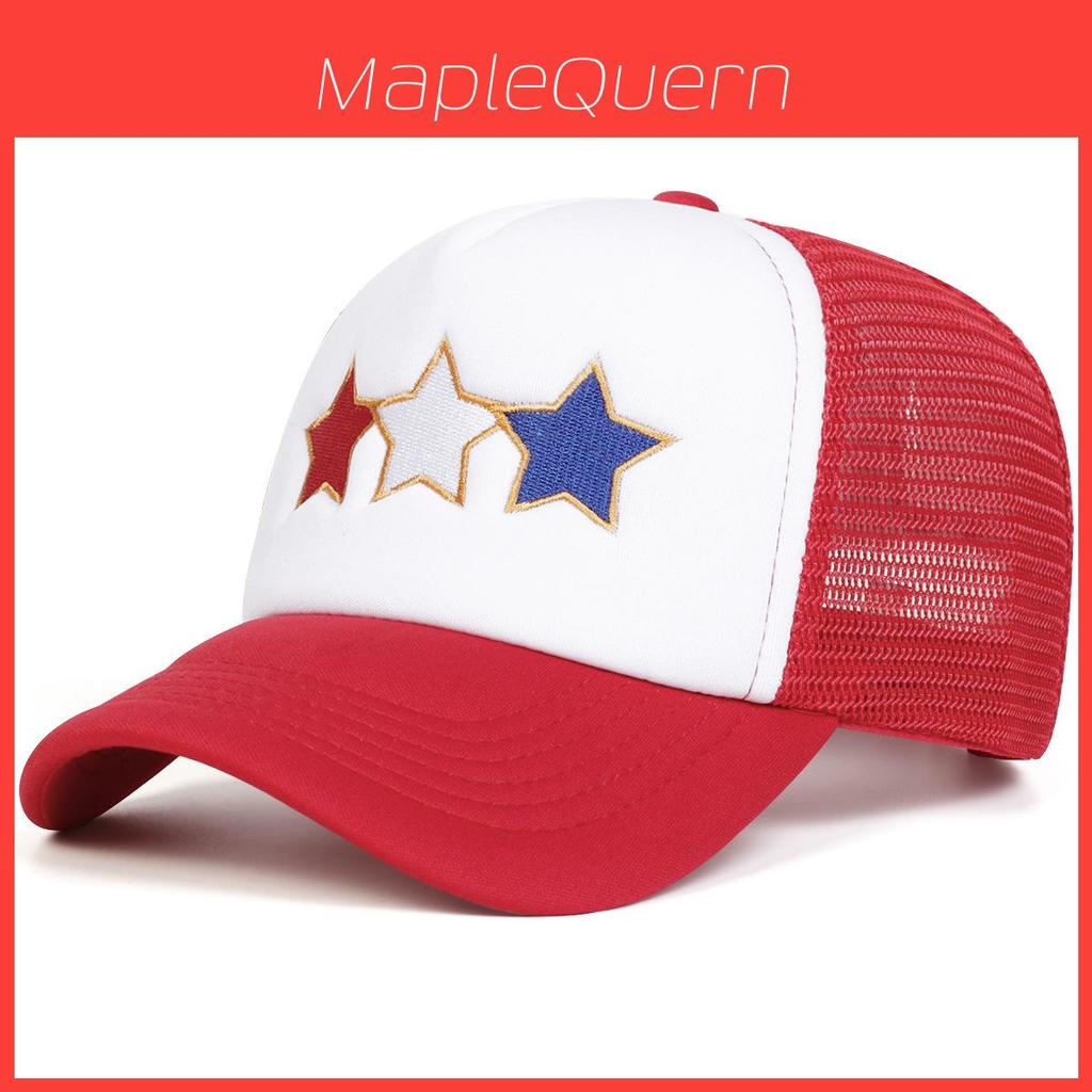Baseball Cap Men Women Adjustable Cotton Mesh Sun Hat For Autumn Winter