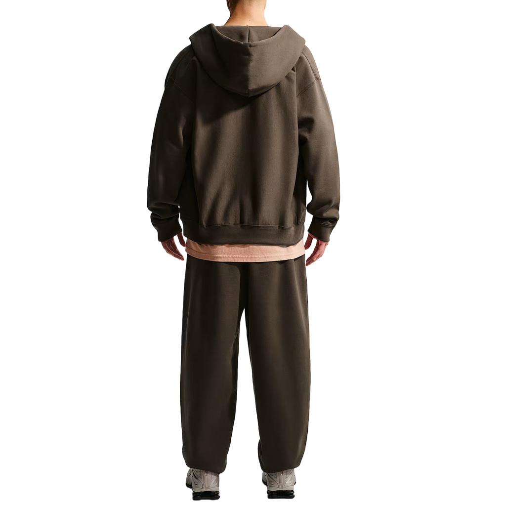 Nike Solo Swoosh Long Sleeve Hooded Fleece Solid Color Sweatshirt Men Sweatshirt HV1085-212