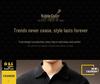 Luxury British Retro Seagull Collar Polo Men's Autumn/Winter Knit Sweater