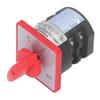 Changeover Switch PC Flame Retardant Combination Selector Switch 2 Sections 2 Gears AC380V