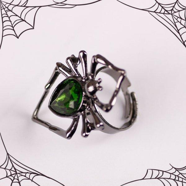 Vintage Punk Spider Lizard Animal Rings for Women Men Gothic Retro Silver Color Open Adjustable Finger Ring Party Jewelry Gifts