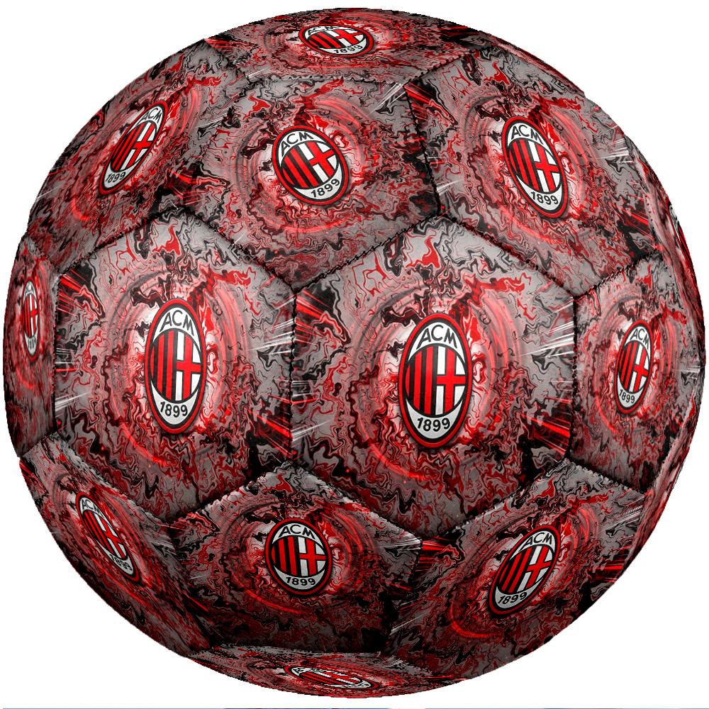 Pallone da calcio Tema AC Milan Taglia 5 Pallone da calcio Tocco Morbido Pallone da calcio per Allenamento Professionale per Sport all'Aperto
