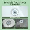 with Steel D Ring Conical Silicone Stopper Waterproof Sealing Plug Bung  Kitchen Sink