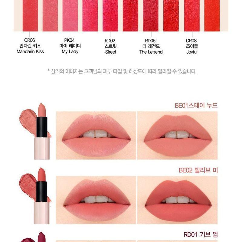 The Saem Kissholic Lipstick Matte - 20 Colors