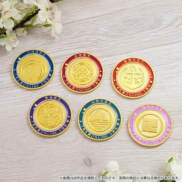 Touken Ranbu ONLINE Touken Danshi Crest Medal Tsurumaru Kuninaga