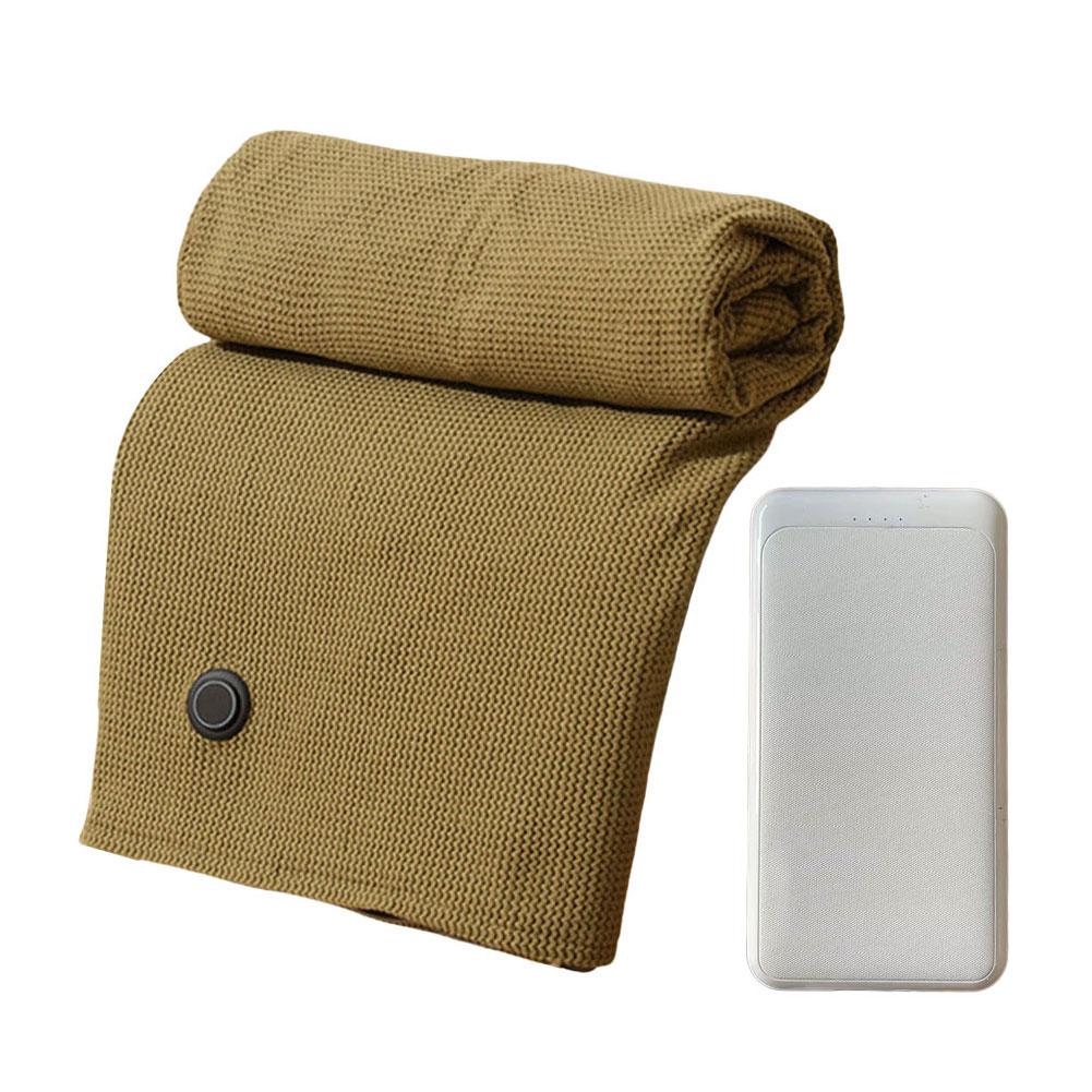 Wearable Heating Electric Blanket Shawl 3 Heating Levels USB Heated Blanket Shawl Portable Body Warmer Blanket for Home Office