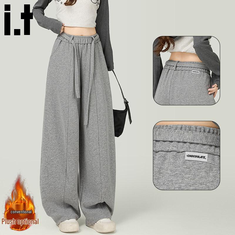 

:CHOCOOLATEit Women s Winter Wide-Leg Pants 2XL