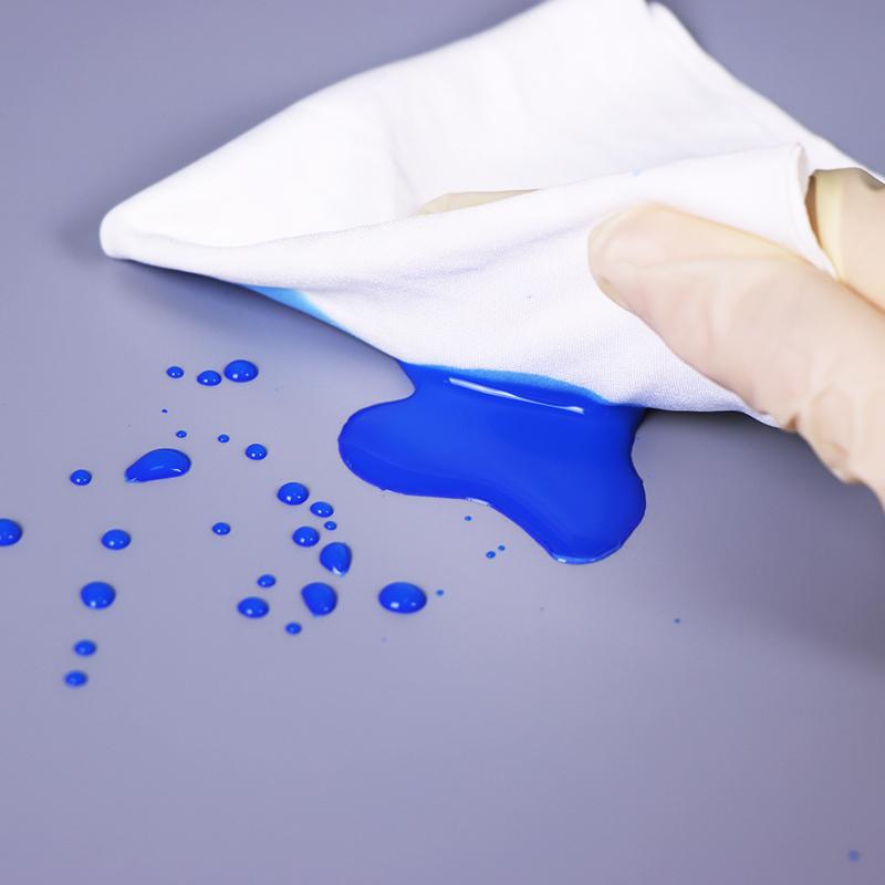 12X12inch Large Size Industrial Lint Free Cleanroom Wiper Kit Polyester Microfiber Wipes Cloth for Biopharmaceutical