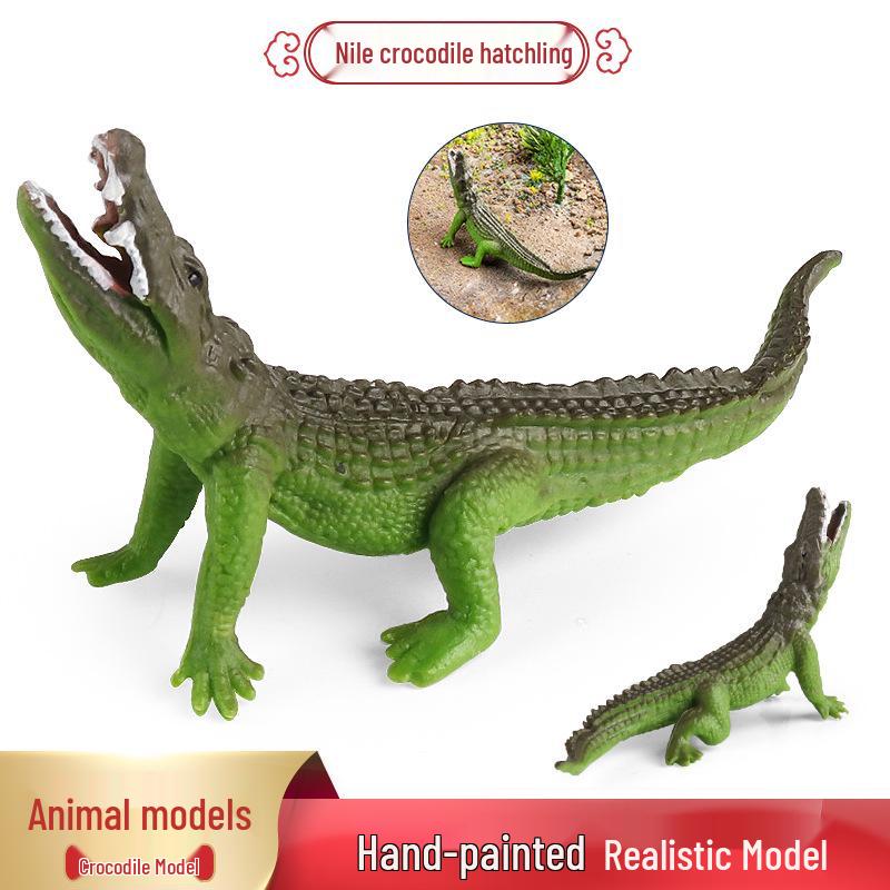 Children's Realistic Nile Crocodile Model - Educational Wild Boar Crocodile Toy