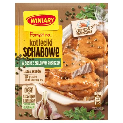 Winiary Idea na... Chuletas de cerdo en salsa de pimienta verde 40 g