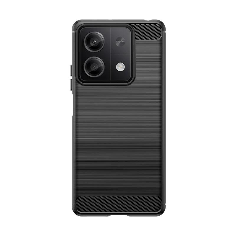 

Текстура углеродного волокна ТПУ чехол для телефона для Xiaomi Redmi Note 14 13 Pro Plus 12 Pro+ 14C 13C 14R чехол для телефона Redmi Note14 ProPlus