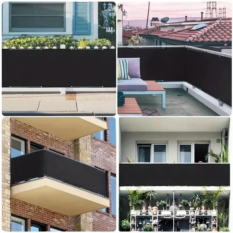 1PC Sunshade Net Balcony Privacy Mesh Fence Summer Succulent Plant Shading Garden Swimming Pool Cover Terrace Car Shed Net