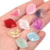 50pcs/lot Epiphyllum Petal Lampwork Beads Colorful Loose Glass Beads For Jewelry Making DIY Bracelet Necklace Crafts Accessories