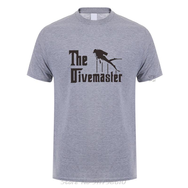 Neu Das Divemaster Tauch-T-Shirt Baumwoll-Tops Tees Fitness-T-Shirt Übergroßes Unisex-T-Shirt Herrenbekleidung Streetwear Kurzarm
