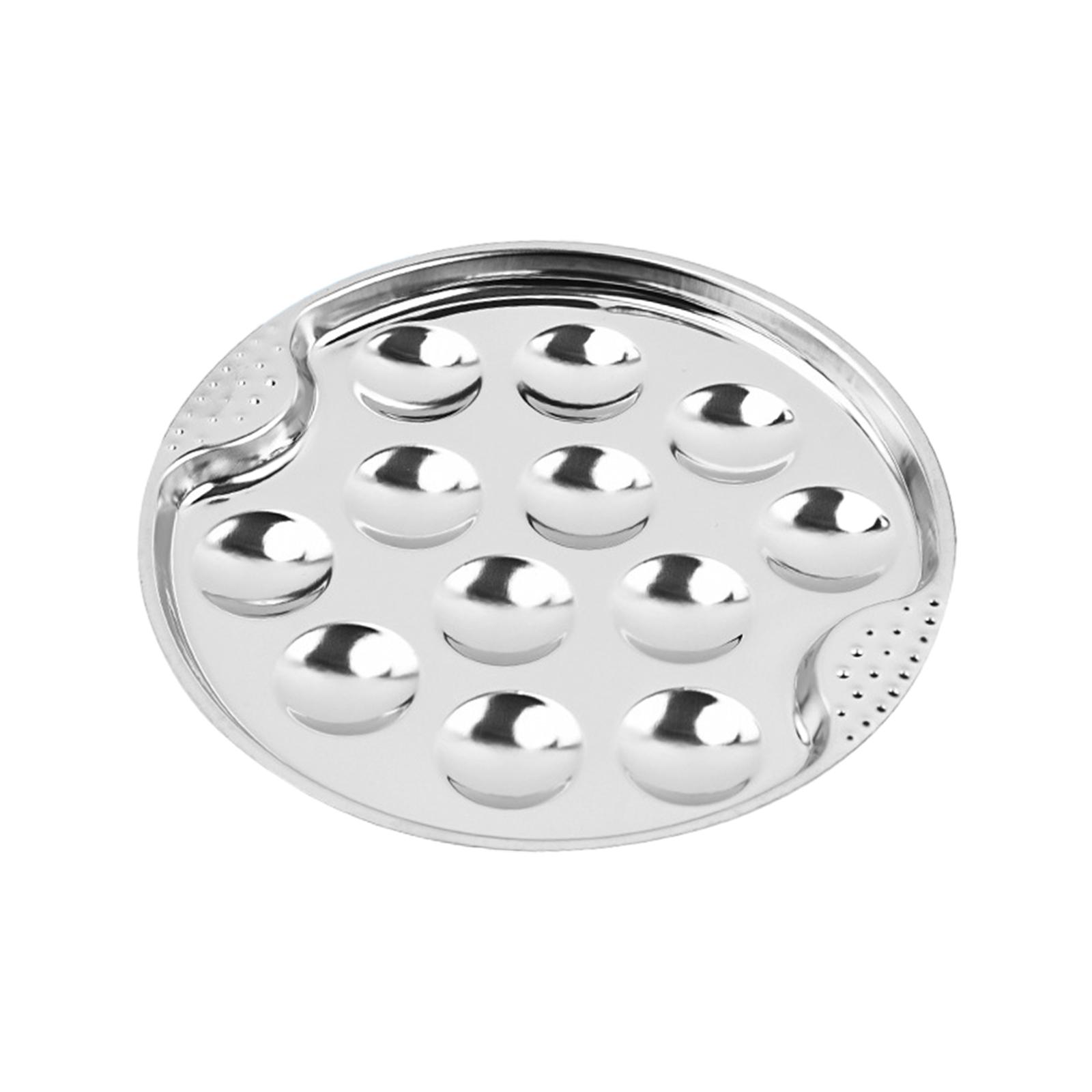 Escargot Baking Dish Plate Sturdy Tableware Snail Plate for Home Kitchen BBQ