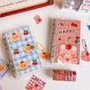 Transparent With Pendant A6 Size School Handbook Diary Journal Spiral Note Book Binder Notebook