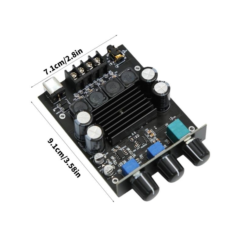 TPA3116 Sound Amplifier Board Stereo Home Power Amplifier For Passive Speaker 100Wx2 Class D Speaker Sound Amplifier