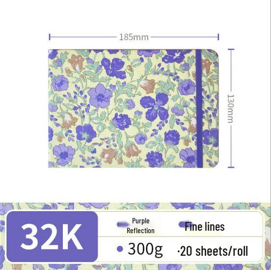 Thickened Student Watercolor Journal Set - 300g Blank Art Square