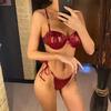 PU Faux Leather Underwired With Bra Cup Bikini Women Swimwear Female Swimsuit Two-pieces Bikini set Bather Bathing Suit