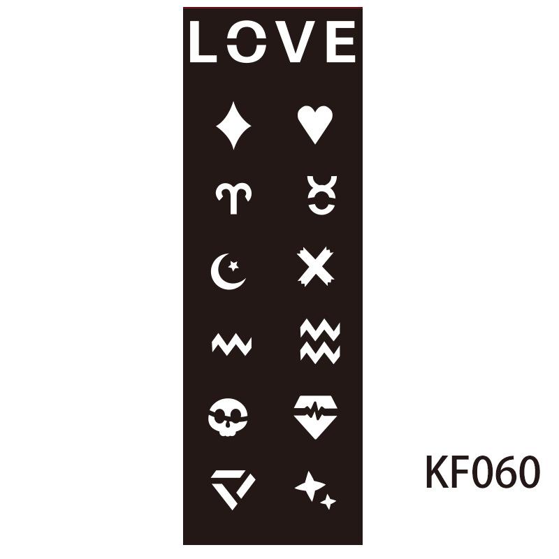 

Beauty Sticker Inkjet Tattoo Hannah Indian Hollow Template Waterproof Tattoo Sticker 70 * 200Mm (die)