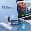 USB 3.2 Gen 1 Type C Cable For Macbook iPhone 16 Samsung Phone iPad 30cm 50cm Short 1M 2M 3M Long Male To Male Data Charger Cord