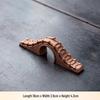 Ceramic Stone Arch Bridge Ornament for Micro Landscapes, Fish Tanks, or Zen Gardens