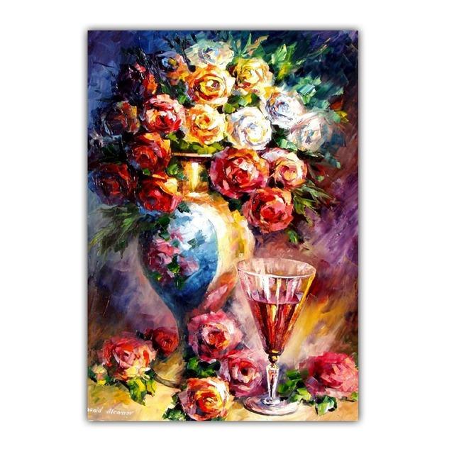 Graffiti Art Plant Bonsai Posters and Prints Aesthetic Flower Canvas Painting Wall Art HD Picture Living Room Home Decor Cuadros