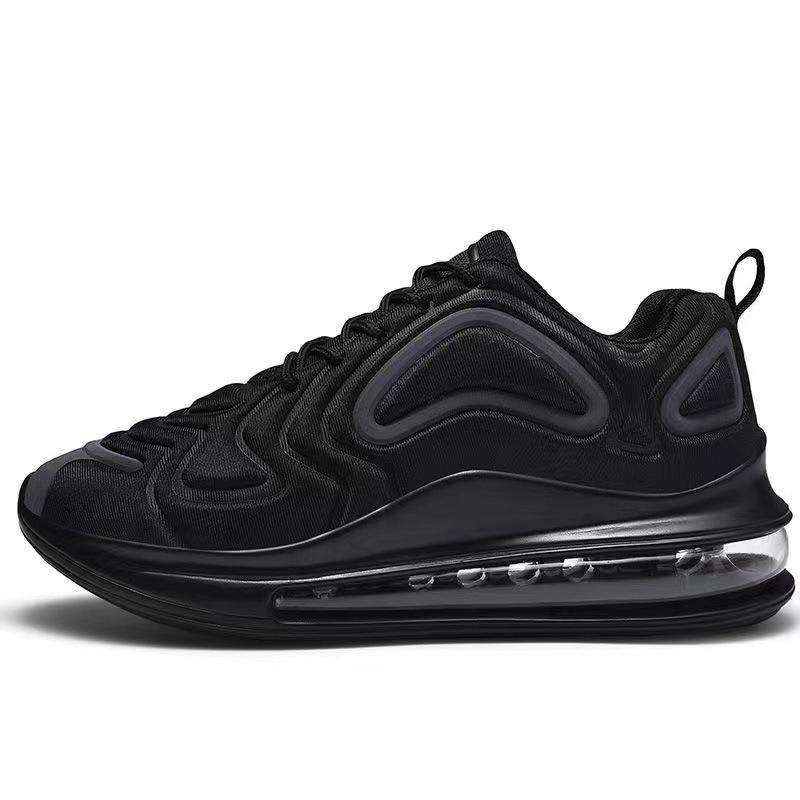Men's Spring Air Cushion Running Shoes - Mesh Low-Top, Trendy Thick-Soled Casual Sports Sneakers