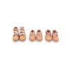 1 Pair Mini 1/8 Bjd Doll Leather Shoes High-top 1/8 Bjd Doll Boots Obitsu 11 Doll Boots  Holala