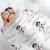 Shosty the Snowman Throw Blanket Shaggy Flannels Retros for babies Blankets