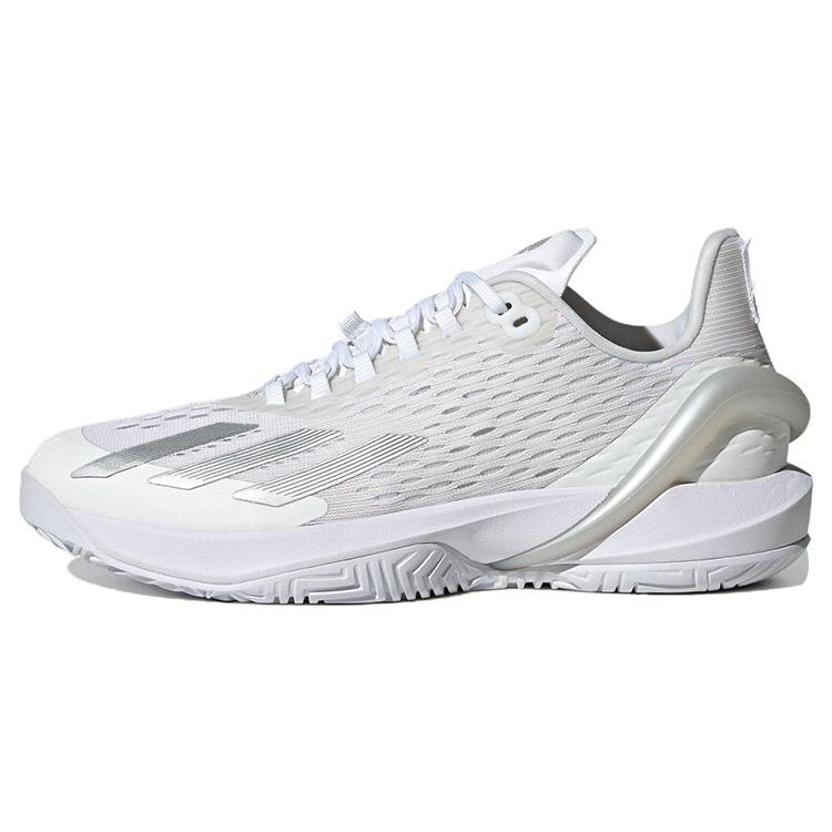 New Adidas Adizero Cybersonic Women's Cloud White Silver Metallic Grey Women's IG9516
