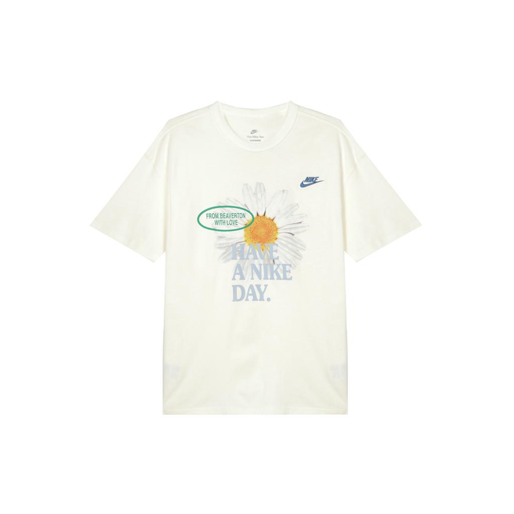 New Nike Sportswear Essentials Series T Shirt Unisex Sail White HJ3955