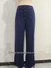 2024 Women's High-Waist Casual Straight Pants with Elastic Belt & Multiple Pockets