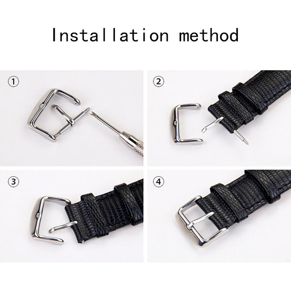 High Quality Replaceable Solid Watch Strap Clasp Watch Accessories Watchband Buckle Stainless Steel