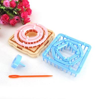 Needlework Weave Yarn Knit Needle Wool Daisy Pattern Maker Knitting Loom Craft Tool Knitted