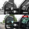 Auto Heated Upper Mirror Glass With/Without Blind Spot For Ford F150 2015- Ford Super Duty F250 / F350 / F450 / F550 17-22