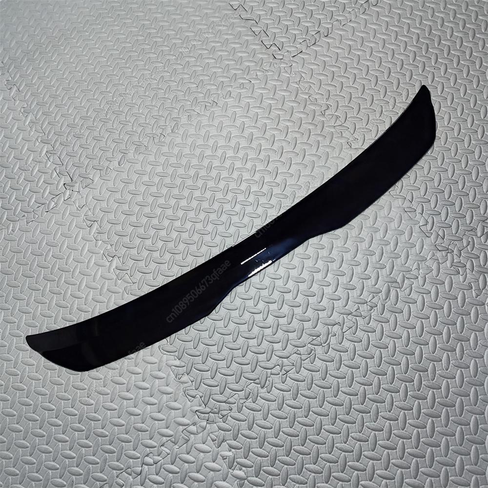 For Renault Clio MK5 Clio 5 2019-2025 Hatchback Car Rear Spoiler Cap Rear Trunk Boot Roof Lip Spoiler Tuning Bodykit Gloss Black