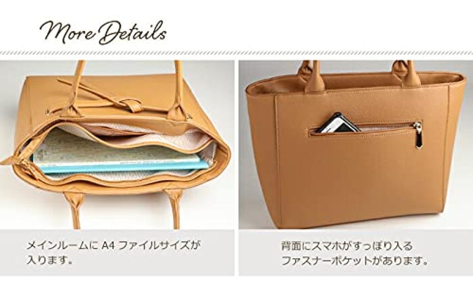 Pragma A4 Size Lightweight Tote Bag with Front Tie for Recruitment (Black)