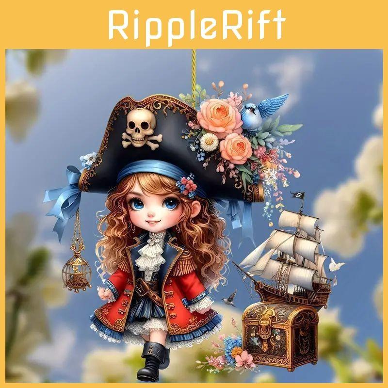Accessory Interior Car Acrylic Cartoon Girl Pendant Halloween Themed Decoration