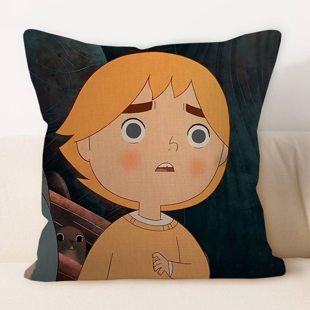 

S-Song Of The Sea Pillowcases Home Bedding Decorative Pillow Cover Wedding Super Soft Pillow Case 12x12Inch