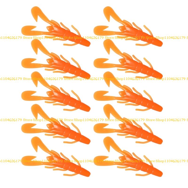 A1A2 Soft Baits Crawfish Lures for Trout Artificial Swimbait Fishing Accessories