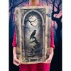 Raven Leather Grimoire | Witchcraft Journal, Vintage Diary