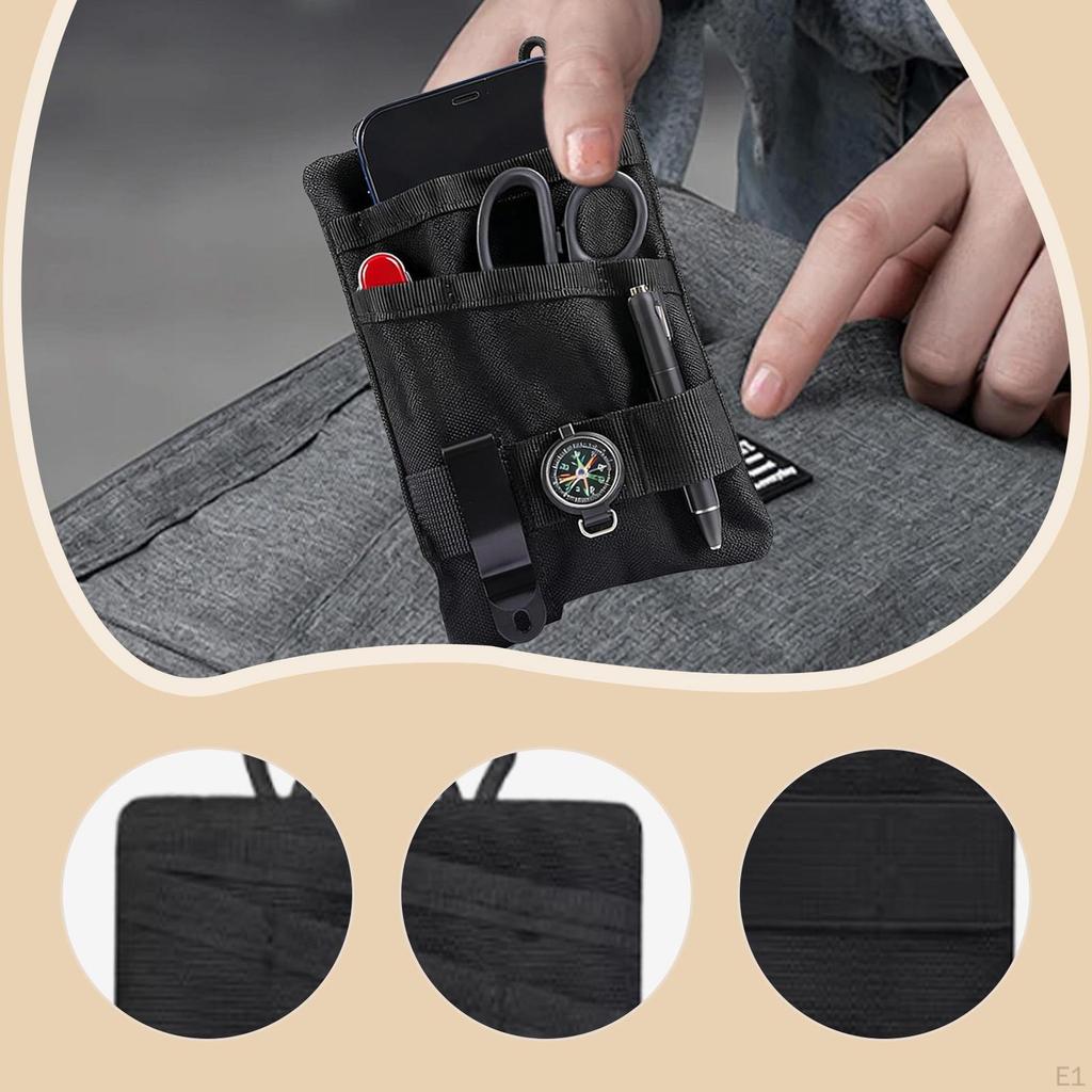 Pocket Organizer Bag Portable Pouch Small Tool for Gear Road Trip Bushcraft Work