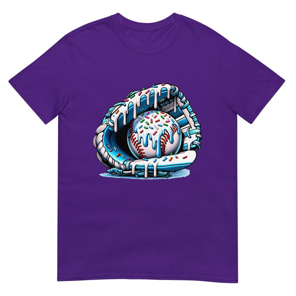 Baseball Drip Ice Cream Sprinkles Baseball Glove TShirt